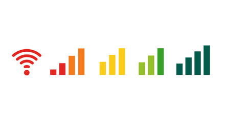 Fototapeta premium Minimal Progressive Flat Vector Icons Collection. 