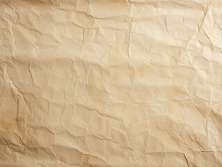 Vintage paper background with unique creased texture for an authentic look