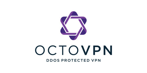 Fototapeta premium Abstract logo with the letter V, a combined logo with the letter V which means protection