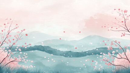 Spring Flowers Background Wallpaper