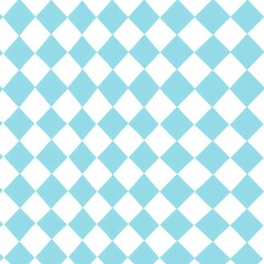 Blue and White Checkered Pattern