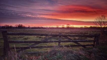 Sonnenaufgang in der Probstei