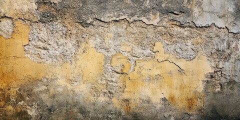 Weathered wall texture showcasing the rough texture characteristic of ancient architecture. This rough wall texture highlights the timeless beauty and intricate details found in ancient structures.