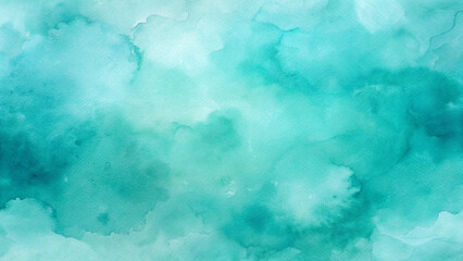 Mesmerizing turquoise watercolor backdrop, perfect for serene, minimalist compositions
