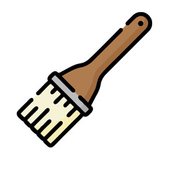 spatula isolated on white background