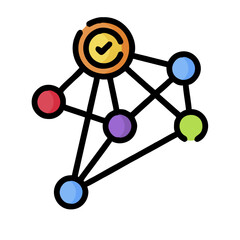 social network concept