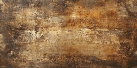 Fototapeta premium Vintage cement texture forms a unique brown abstract background, showcasing the beauty of design through its rich hues and intriguing patterns. This brown abstract background is versatile for various