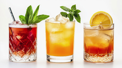 International Bartender's Day, the bartender serves the customers, fresh cocktails on the bar