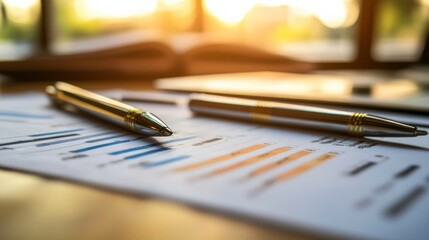 Modern Office Discussion with Project Diagrams on Table