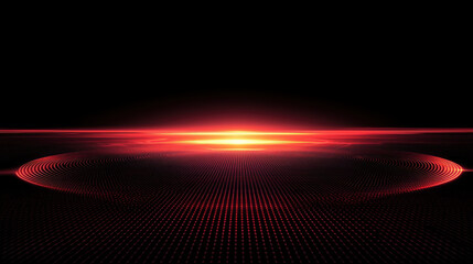 A smooth gradient flows from deep black to rich red, creating an alluring atmosphere reminiscent of twilight