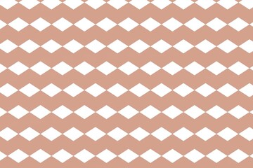 Geometric Brown white square pattern artwork