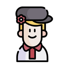 cartoon character chef
