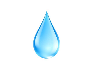 water drop isolated on white. Water drop on PNG backgroun