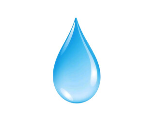 water drop isolated on white. Water drop on PNG backgroun
