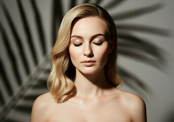 여성 모델 뷰티 화보 화장품 여자 메이크업 얼굴 모델