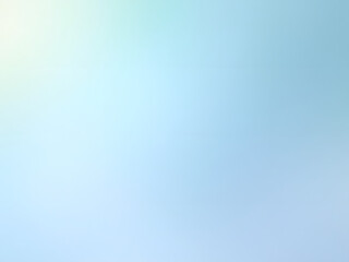 Gradient blue sky, calm serene atmosphere.