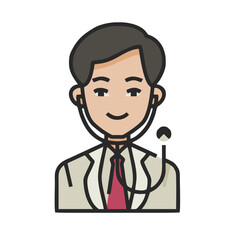 doctor with stethoscope