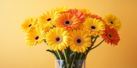 Vibrant Vase Filled With