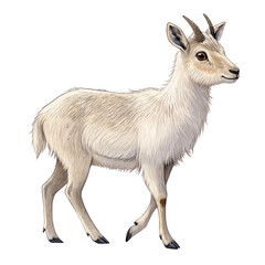 Obraz premium deer isolated on white