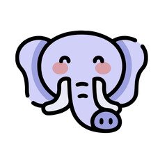 elephant cartoon illustration