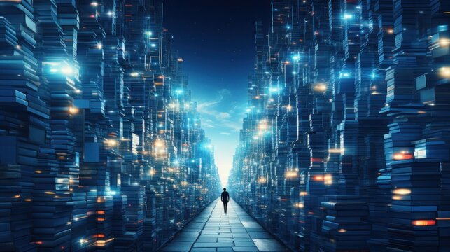 The Path of Knowledge: A Journey Through Infinite Data - Powered by Adobe
