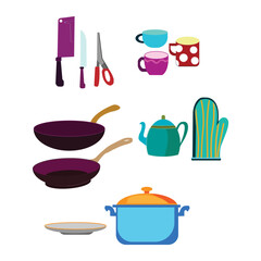 Kitchen set icon