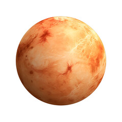 a close up of a planet