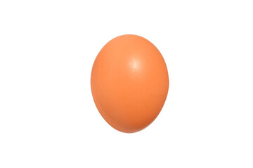 Realistic brown egg isolated