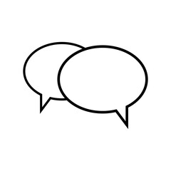 Fototapeta premium speech bubble icon