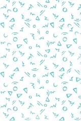 seamless pattern with numbers
