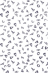 seamless pattern with numbers