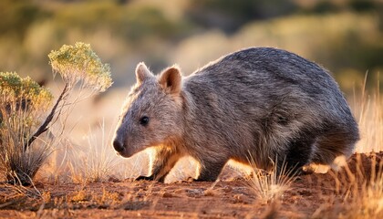 the southern hairy nosed wombat is one of three extant species of wombats it is found in scattered areas of semiarid scrub and mallee from the eastern nullarbor plain to the new south wales border ar
