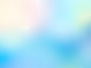 Obraz premium Smooth gradient from warm yellow to cool blue, evoking a serene sky at dawn or dusk.