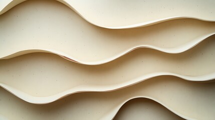 Creamy Wave Abstract Texture Photo Mockup. AI Generated