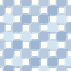 Seamless pattern of plaid. check fabric texture. striped textile print. Checkered gingham fabric seamless pattern