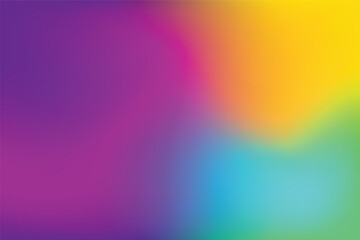 Obraz premium Multicolor abstract blurred gradient background