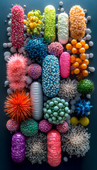 Probiotics: live microorganisms that in the right amounts provide great health benefits