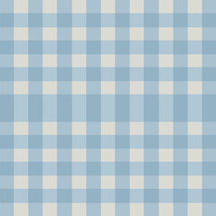 Seamless pattern of plaid. check fabric texture. striped textile print. Checkered gingham fabric seamless pattern