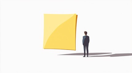 Obraz premium Colorful Sticky Notes Vector Illustration for Organization and Planning