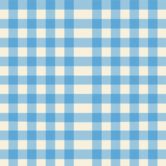 Seamless pattern of plaid. check fabric texture. striped textile print. Checkered gingham fabric seamless pattern