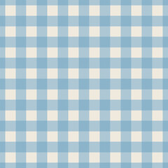 Seamless pattern of plaid. check fabric texture. striped textile print. Checkered gingham fabric seamless pattern