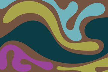 vector abstract liquid shape background design