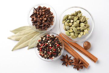 Spice blend, spice mix, Indian traditional whole spices