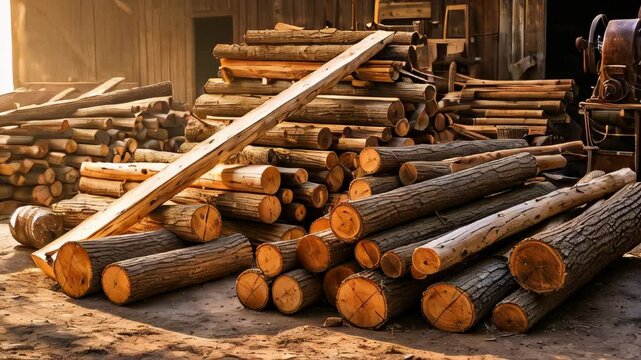 stack of firewood