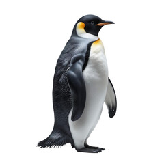 Obraz premium Majestic Emperor Penguin Antarctic Wildlife Bird Portrait