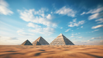Pyramids of Giza.