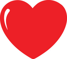 heart shape silhouette icon set vector concept on white background