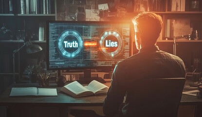 Investigating Truth vs. Lies: A Digital Detective's Journey into Deception Unveiled Online