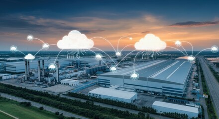 Obraz premium Cloud computing technology concept. Businessman hand holding cloud computing icon network