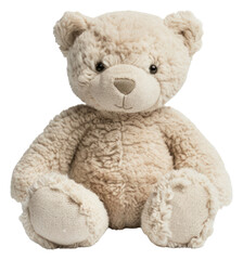 Fototapeta premium PNG Cottagecore teddy bear plushie beige soft toy.